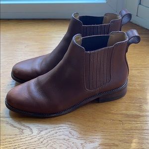Madewell Leather Ivy Chelsea Boots